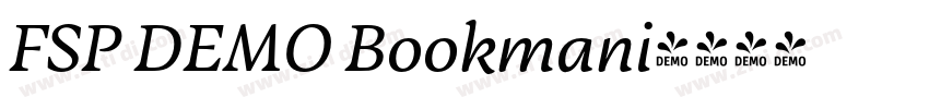 FSP DEMO Bookmani字体转换 FSP DEMO Bookmani字体转换